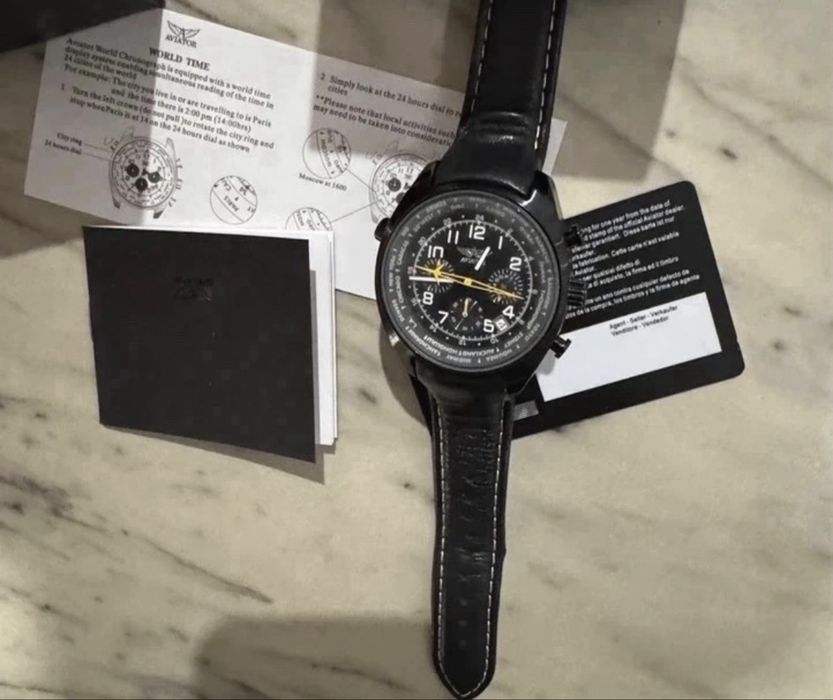 Ceas Aviator F-Series World Time