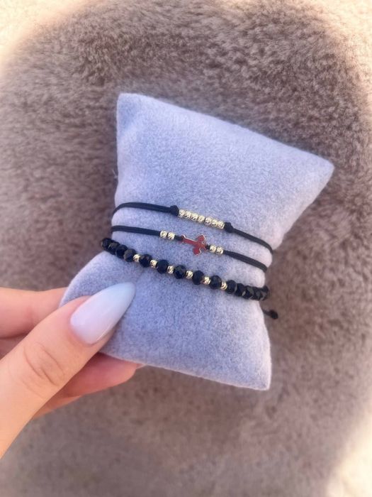 Set 3 bratari cu aur 14K