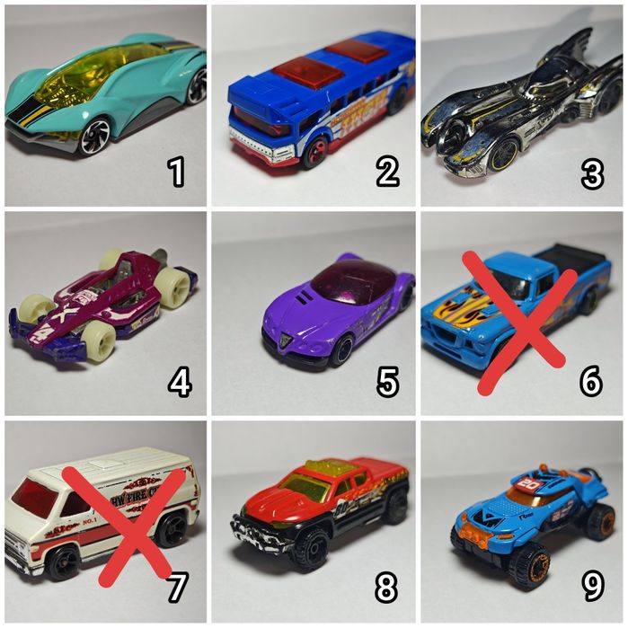 Колекция метални колички Hot Wheels 1:64