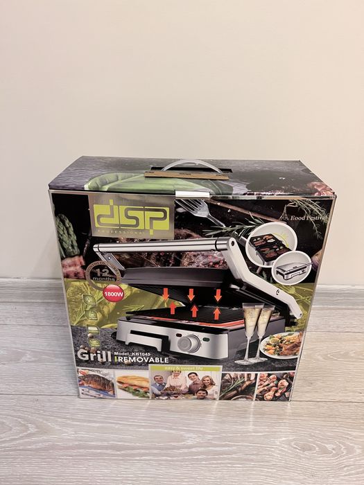 Электрогриль DSP КВ1045 (Новый в упаковке)