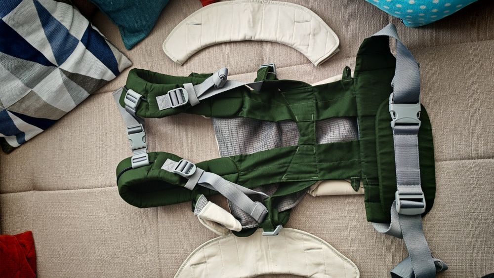 Sistem de purtare ergonomic pentru copii Savvy Hunter, Green, Joie