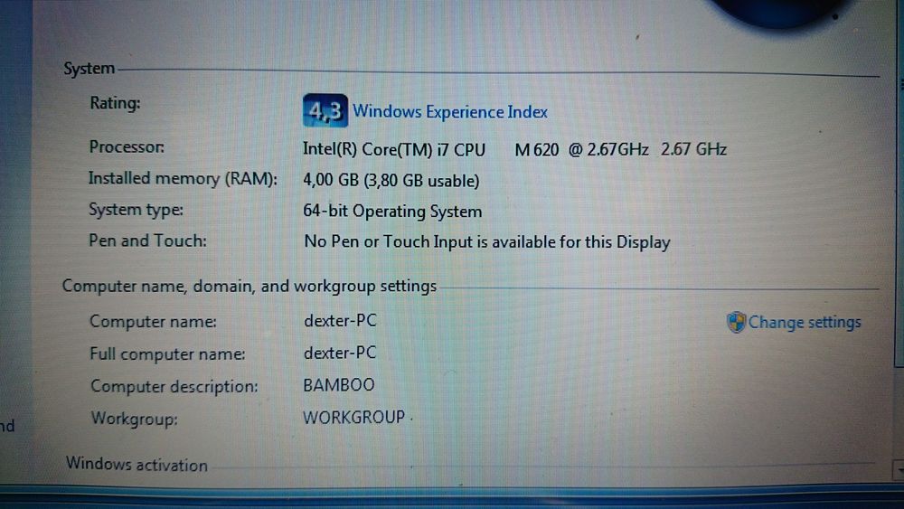 Laptop Asus U43JC Intel® Core™ i7-620M 2.66GHz, 4Gb Ram, Geforce