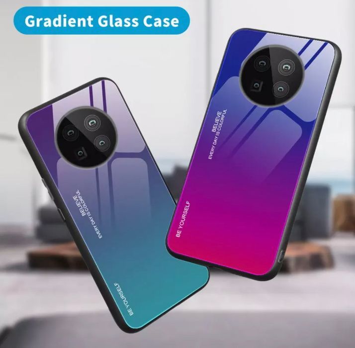 Husa Gradient din sticla pt. Huawei Mate 40 Pro, P Smart 2021