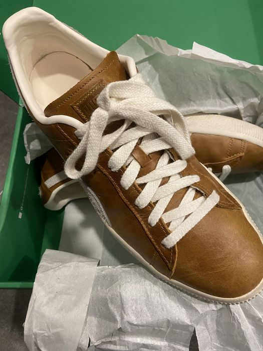 Кожени кецове - Puma x “Clyde” Leather Sneakers - №44