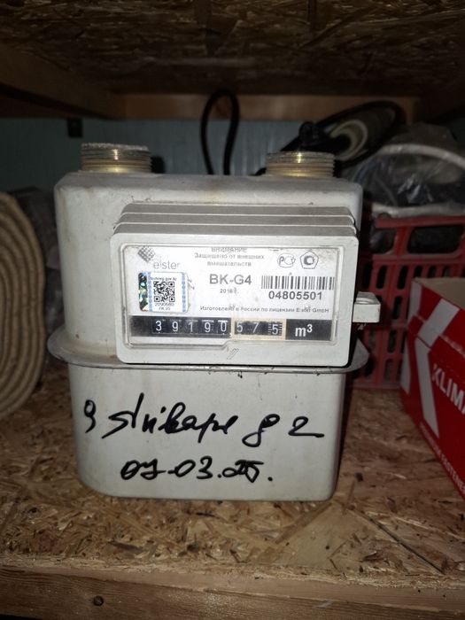 Газовый счетчик BK-4G