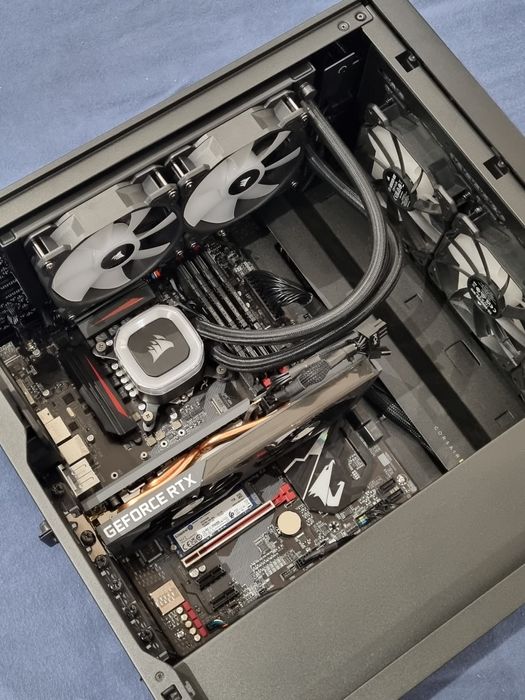 Unitate pc i7 9700 + rtx 3060 ti 8gb
