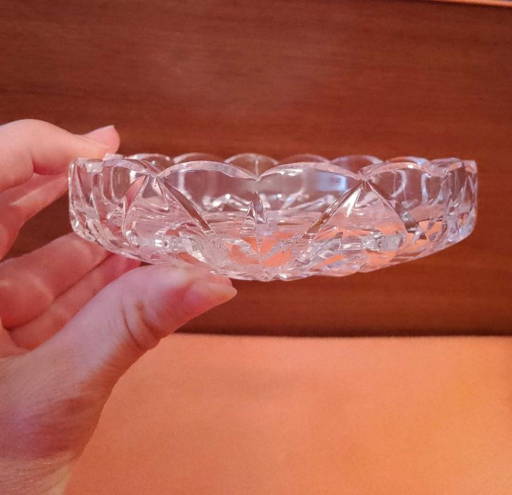 Две чаши за кафе (чай) Royal Doulton и кристален пепелник