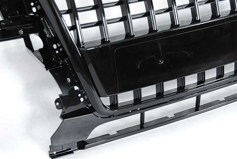 Решетка без емблема черен Гланц Audi Q5 8R Ауди 2008 - 2012