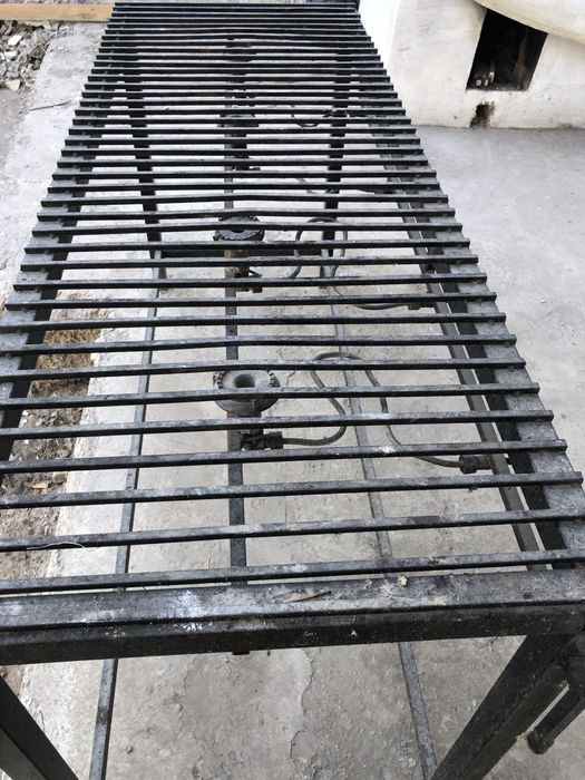 Газовая плита из железо