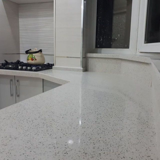 Кварц,акрил. Кухонные столешницы,фартуки,островки. Мойки в сан.узлы..