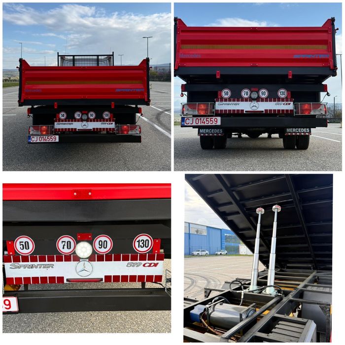 Mercedes Sprinter Basculabil 519 518 419 418 Iveco Daily 35c15 50c15 17 18 21 VW LT Ford Fiat Atego Renault nu 516 515 413 416