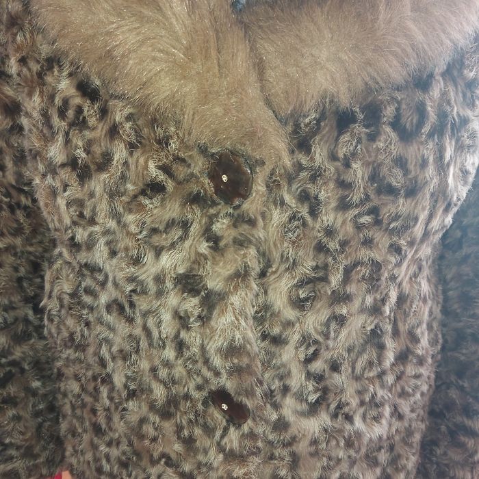 Зимно мекичко палто кафяво ХЛ