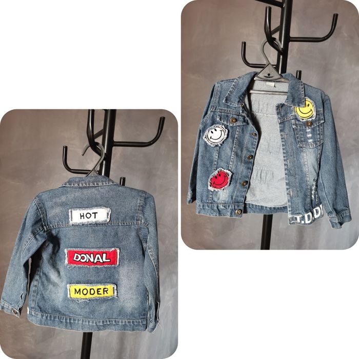 Детские куртки, джинсовка