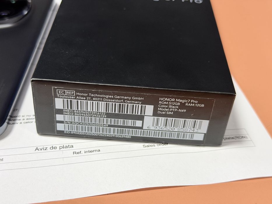 Honor Magic 7 Pro NOU 512GB Garantie
