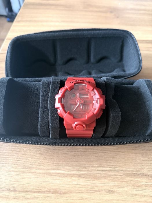 Casio G-Shock GA-735C-4A Red Out – 35th Anniversary, нова батерия