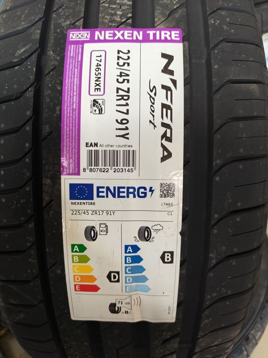225/45/17 Nexen Nfera Sport