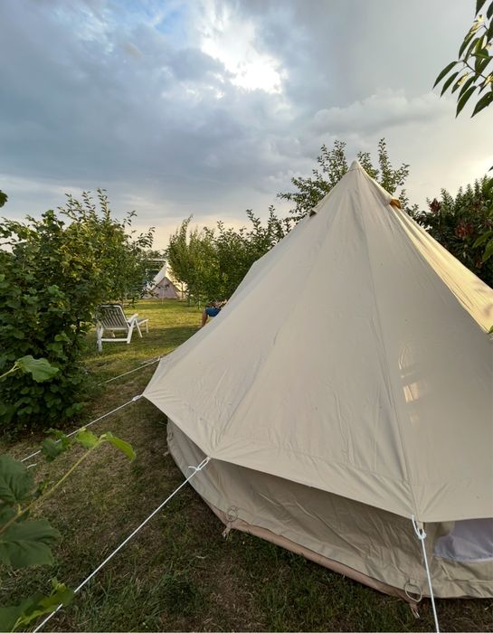 Cort glamping 4 metri ca nou