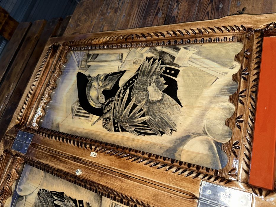 Нарды ручной работы