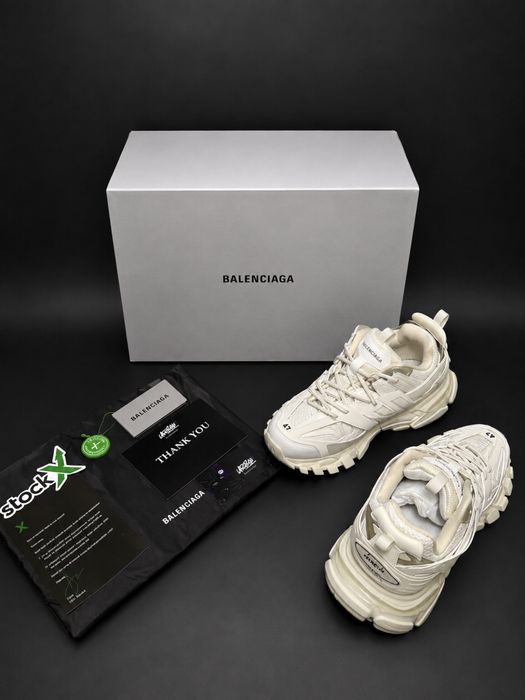 Adidași Balenciaga Track White – Premium • Full Box