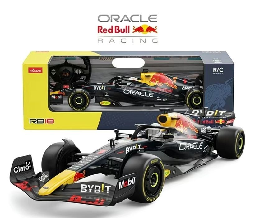 Модель болида Формула 1 Red Bull на пульте управления