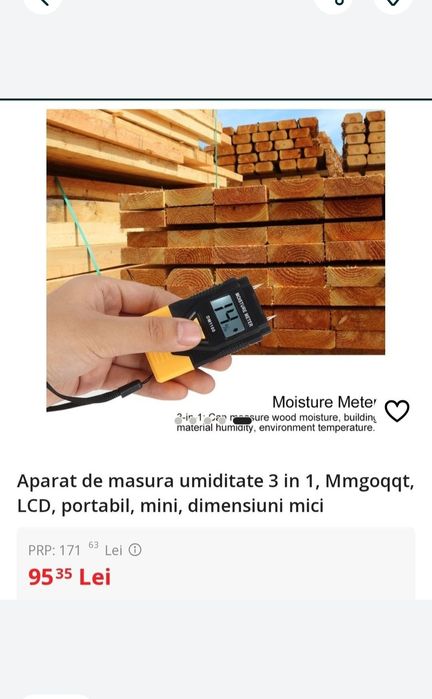 Aparat măsurat umiditatea