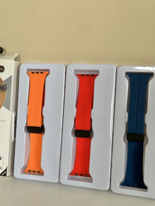 Ремешок силиконовый для часов Apple Watch 38/40/41 mm!