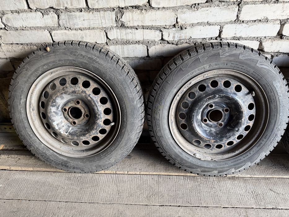 Диски с резиной R15 4/100 зима