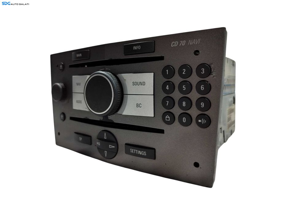 Unitate Radio CD Player Navi Navigatie GPS CD70 Opel Astra H 2004 - 2010 Cod 13157570 [L6244]