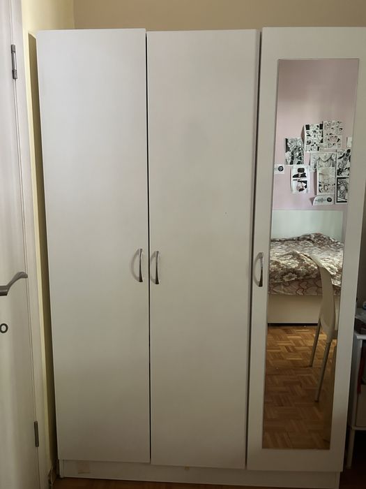 Трикрилен гардероб - 175х120х52