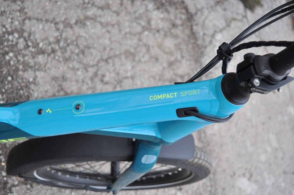 Cube Compact Sport Hybrid 500-компактен електрически велосипед