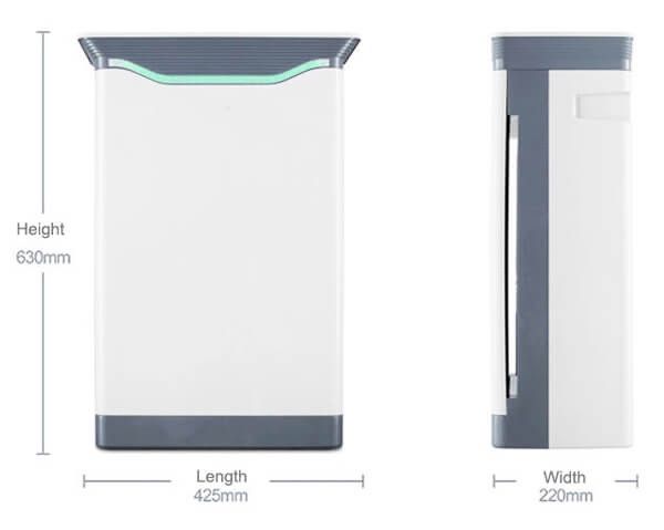 Бактерицидная лампа рециркулятор последнего поколения с сенсорным экра