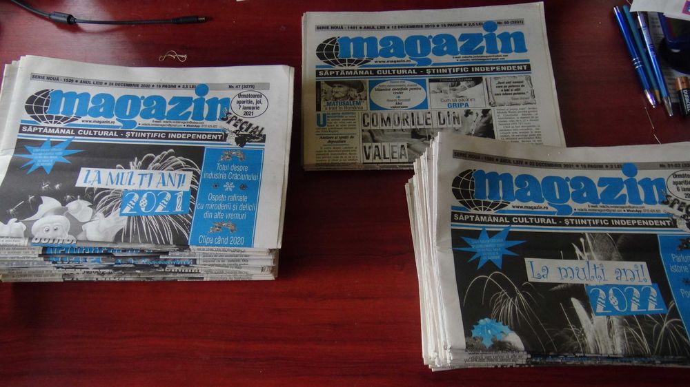 Colectie revista Magazin (albastru)