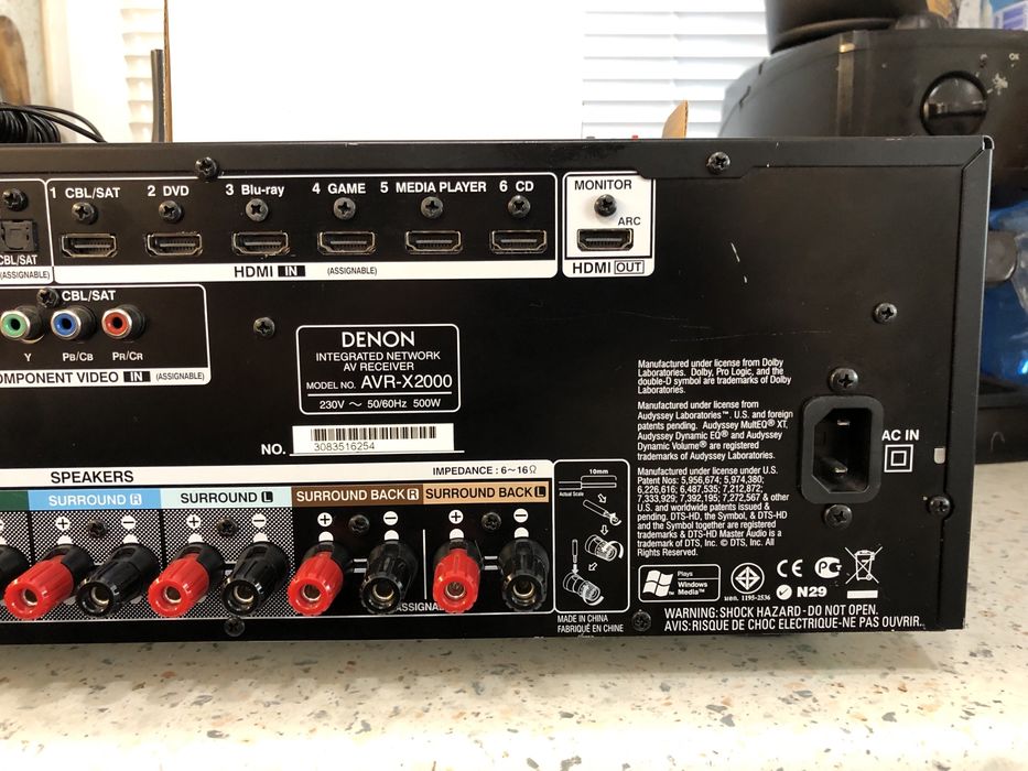 Denon AVR-X2000 resiver