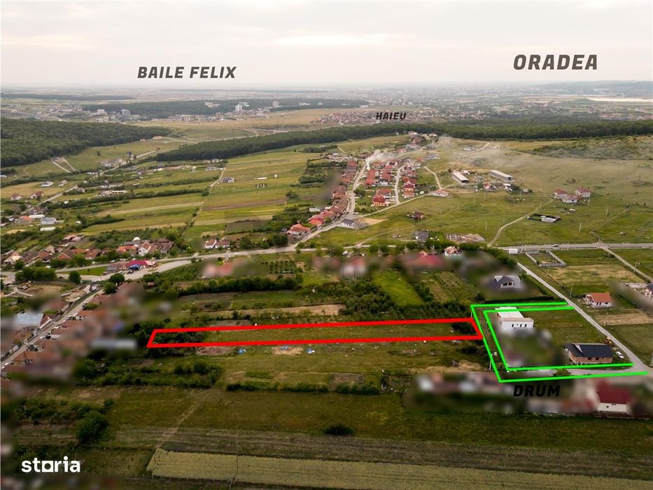 RECO Teren intravilan de vanzare Betfia, Bihor - 3000 mp, front strada