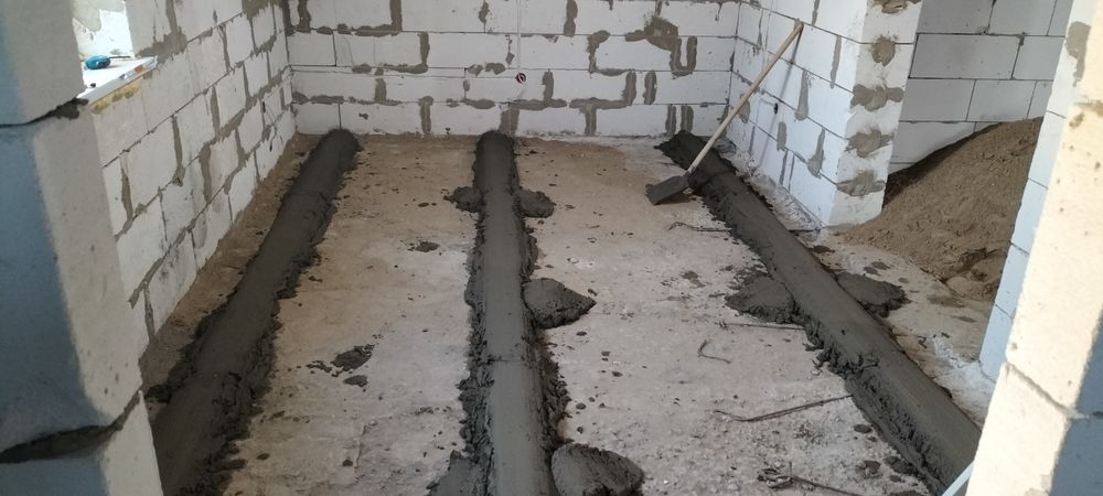 Штукатурка стяжка