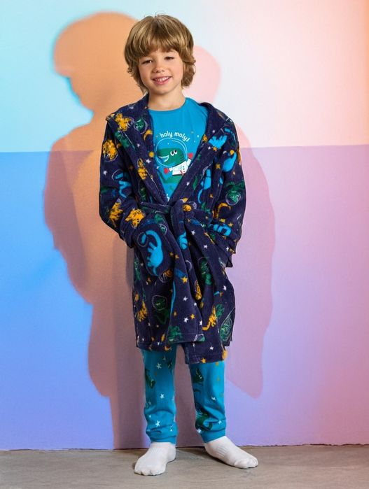 Мек халат за момче 134/140