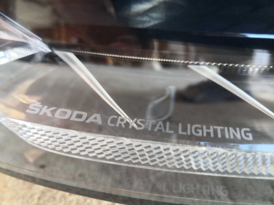 Фар Skoda Fabia 4 FULL LED десен/Фар Шкода Фабиа LED 2021г. Оригинален