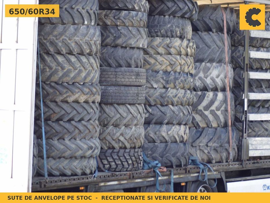 Anvelope Cauciucuri 650/60R34 650 60 R34 6506034 650 60R34 Michelin Tractor Utilaje Agricole Radial SH Second Hand LIVRARE Garantie 1 An Factura