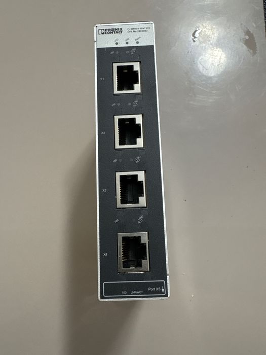 Switch industrial Phoenix Contact FL SWITCH LM 4TX/FX – 2x fibră