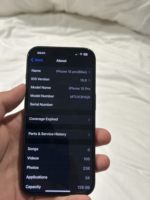 Iphone 15 pro 128gb 79акб