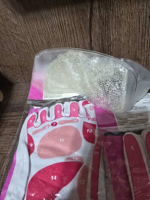 Set reflexologie plus banda pentru ochi cu gel