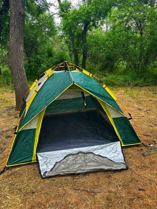 Двуместна автоматична палатка (до 3 човека) 2x2m