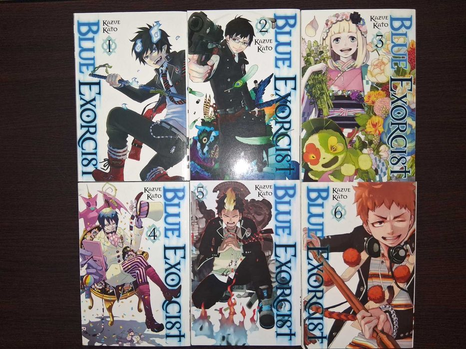 Manga Blue Exorcist vol 1-10