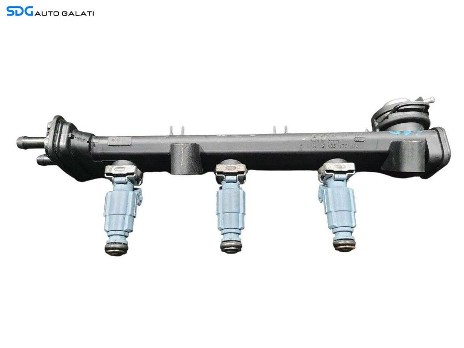 Rampa Injectoare cu Injectoare Smart Fortwo 0.8 Benzina 1998 - 2006 Cod A1600700295 0280151083 2435170172 0003099V004 [N3860]
