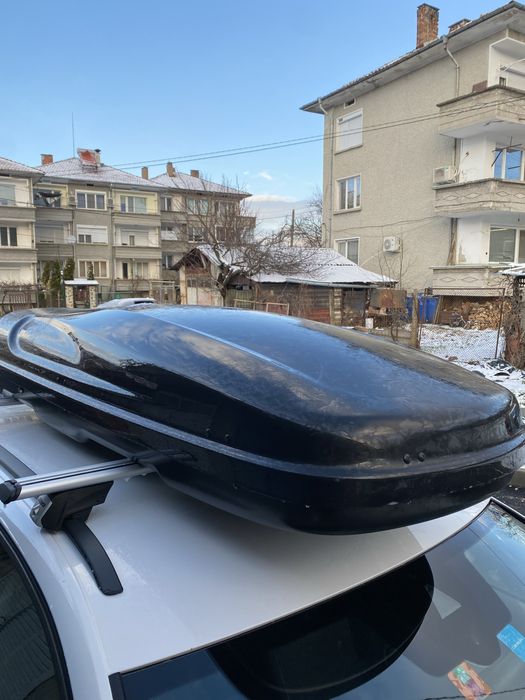 Багажник за ски Mont Blank-черен гланц