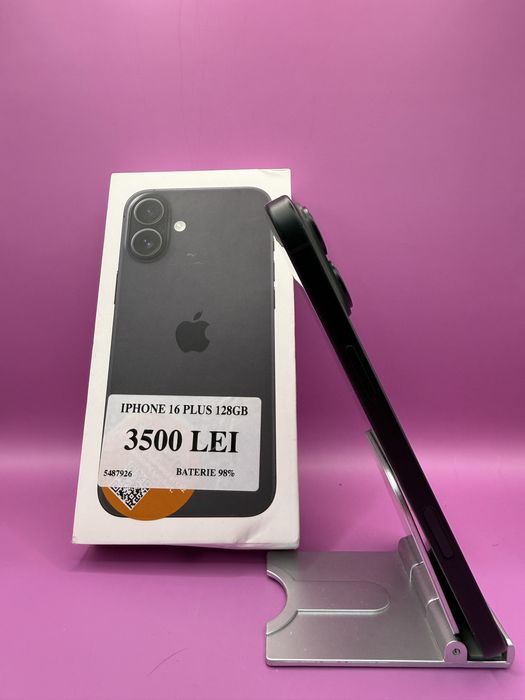 Iphone 16 plus 128Gb •Matei Amanet Margeanului•54879