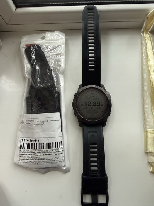 Продам флагманские Garmin fenix 7x solar sapphire 51mm