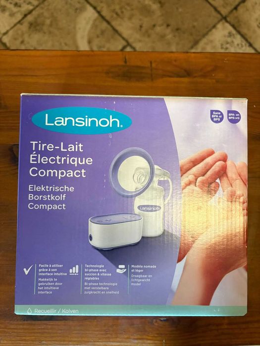 Pompă electrică Lansinoh pentru colectat laptele matern