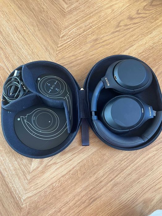 Sony WH-1000XM4 căști wireless ANC, negru - fără schimb