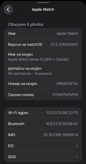 Apple Watch 9 / 45mm / Celluar + GPS